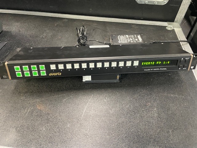 Evertz X120X-PANEL Universal Remote Control Panel