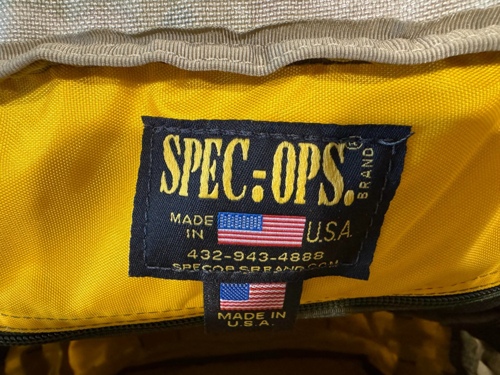 Spec Ops T.H.E. Pack w/Dual Compression Straps, Multicam Rare