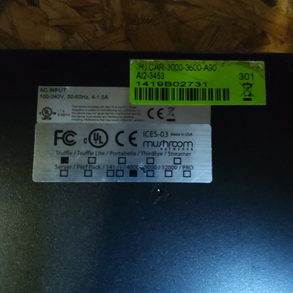 Mushroom Networks ICES-03 Load Balancing Network Router