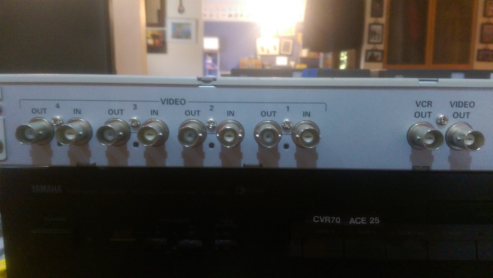 Panasonic WJ-MS424 MS 424 4CH Input Color Quad System Digital Video Multiplexer