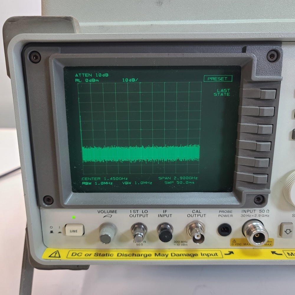 HP 8560E RF Spectrum Analyzer 30Hz-2.9GHz
