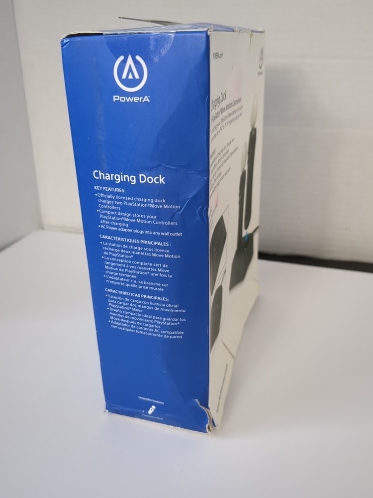 PlayStation PowerA Charging Dock Only For PS4 Move Motion Controllers NEW