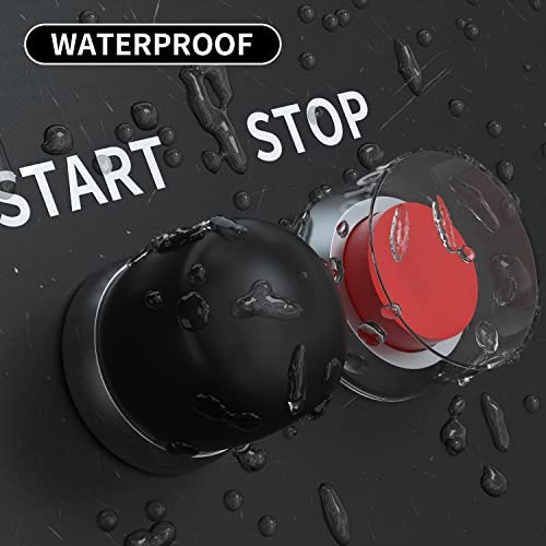 Push Button Starter Switch 12V / 24V Waterproof Push Start Button 50A 1Pc