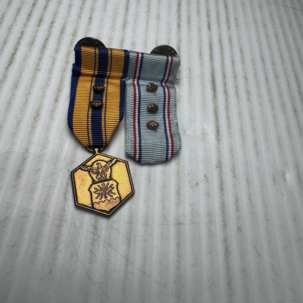 Mini Air Force Commendation Medals (1 Broken)
