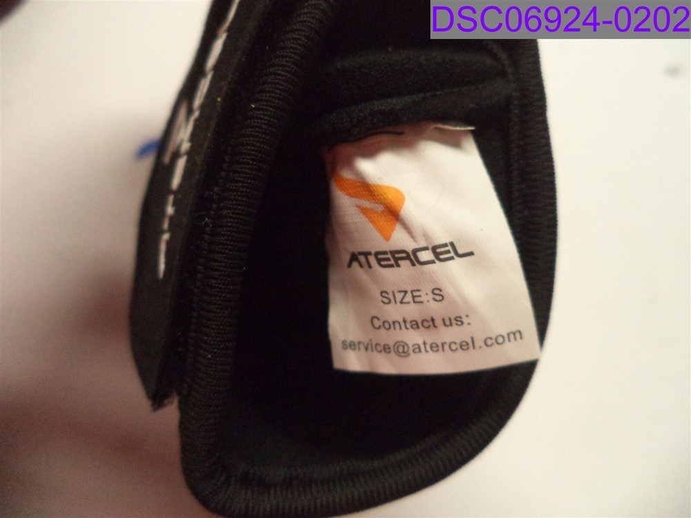 Atercel Workout Gym Training Gloves Black Size Small