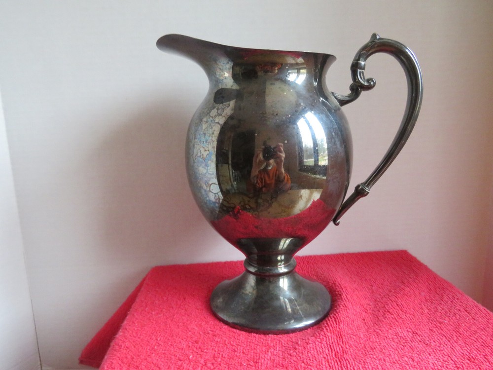 Lehman Brothers Silverplated Pitcher