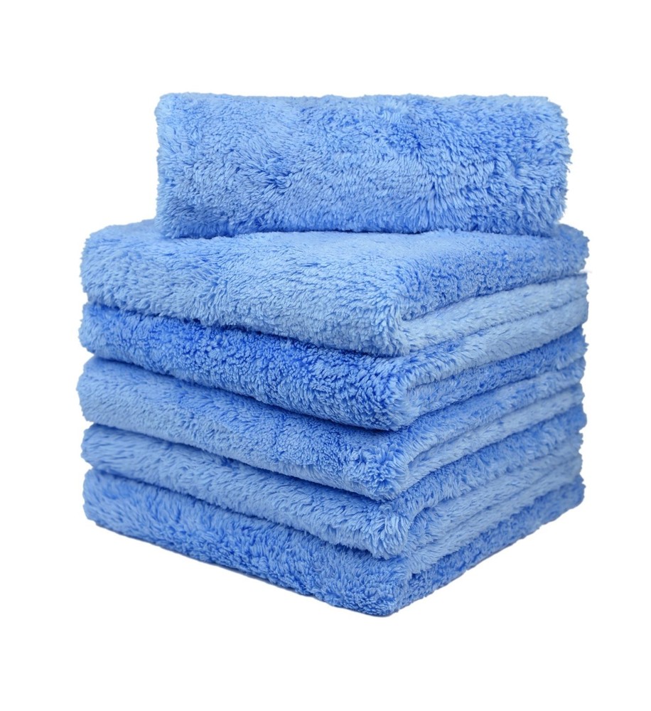 BBNMORE Edgeless Microfiber Towels 16x16 (6pack)