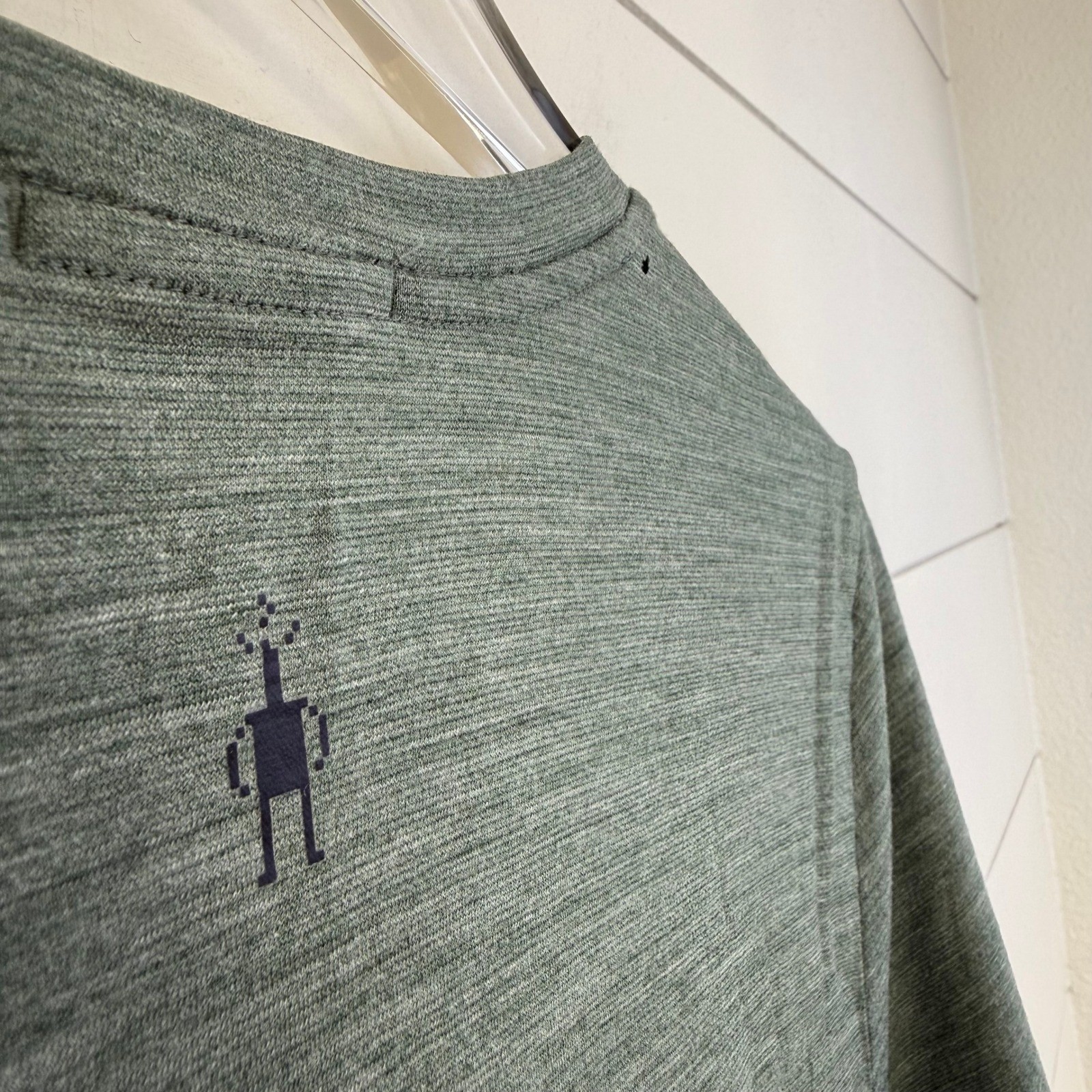 Smartwool Merino Sport 150 T-Shirt TEE Green Short Sleeve Crew Neck Men S WOOL