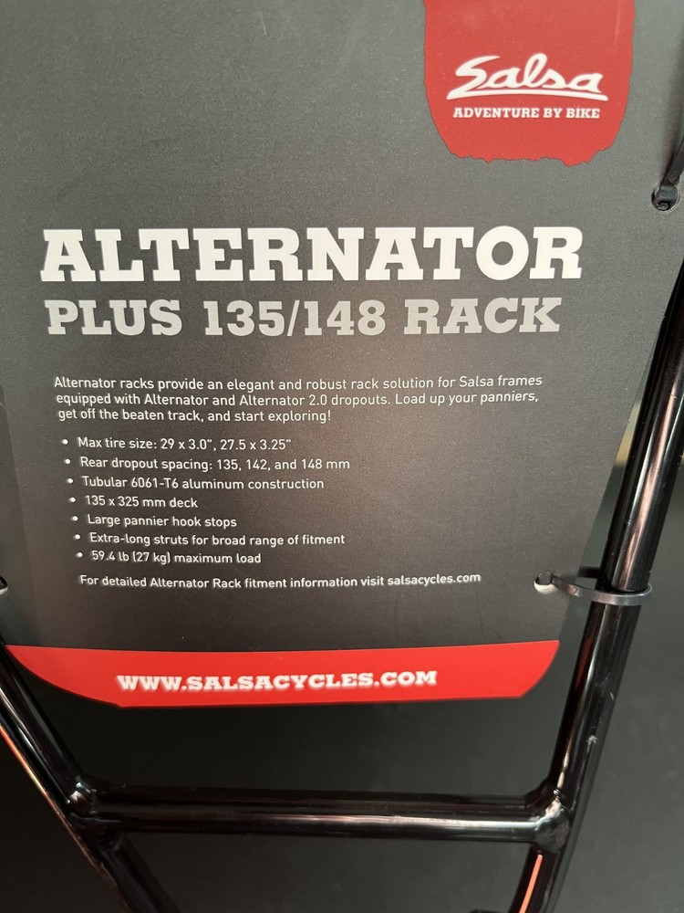 Salsa Alternator Plus 135/148 Rack