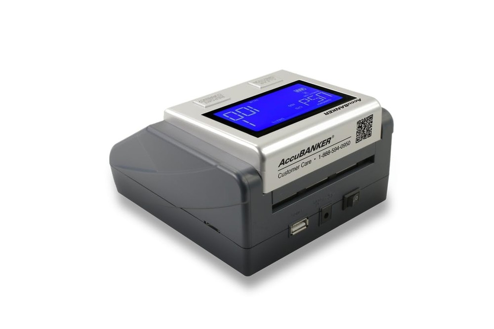 AccuBANKER D585 Multi-Scanix Counterfeit Currency Detector, Multi-Orientation...