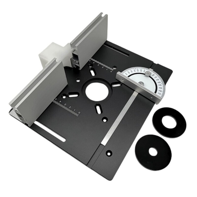 Precise Router Table Insert Plate for DIY Woodworking Enthusiasts Hobbyists