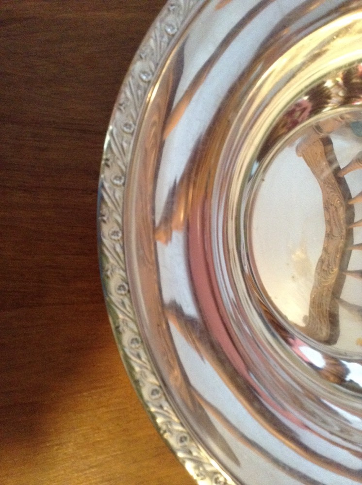 Silverplate Reed and Barton serving bowl