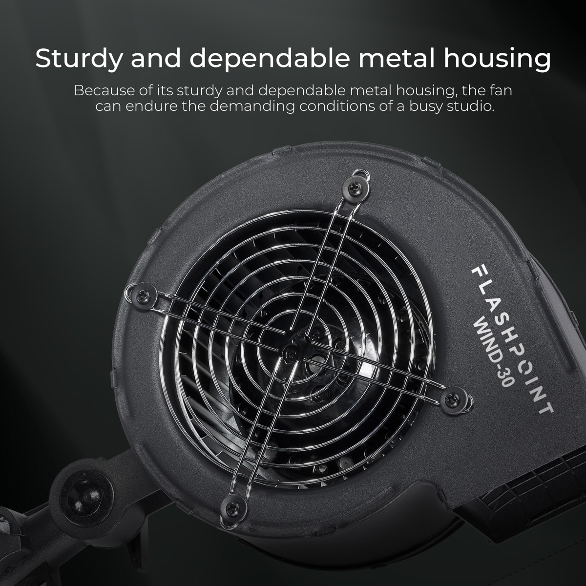 Flashpoint Wind 30 AC-Powered Studio Fan