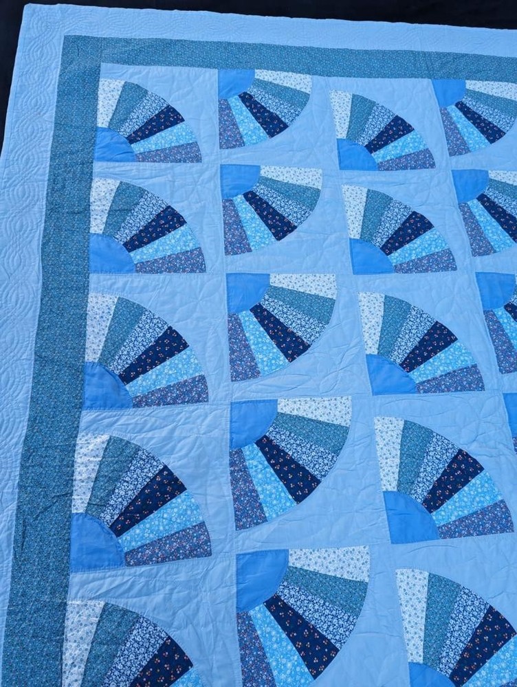 Antique Beautiful Crazy Handmade Patchwork Quilts size 95x84 inches
