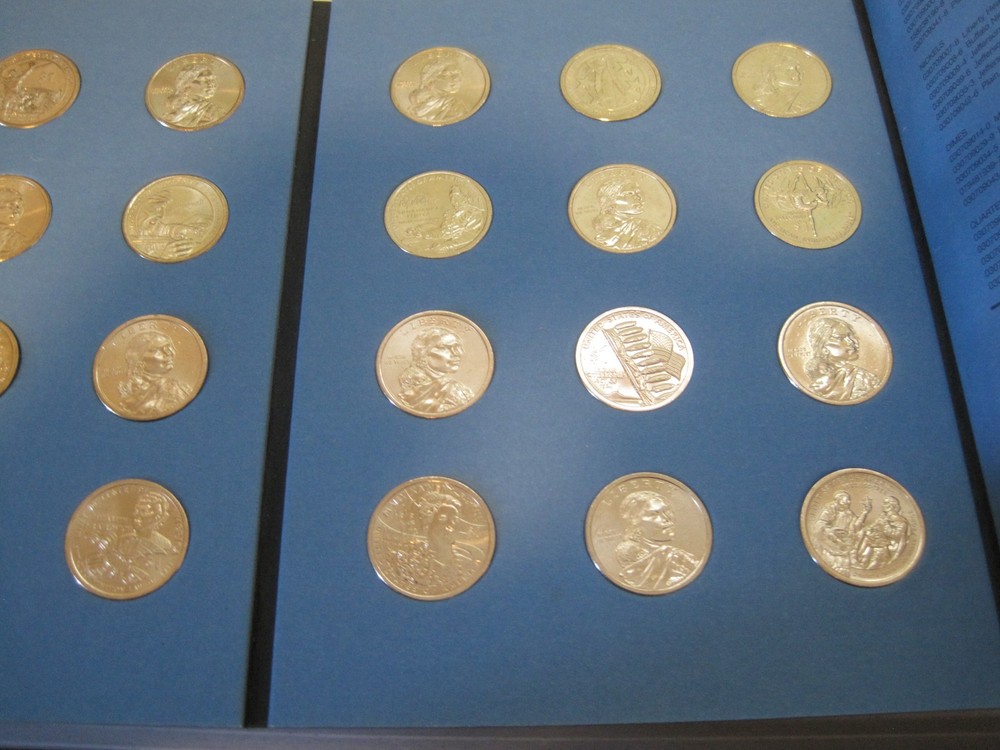 2009-2026 P D Native American Dollar Unc Set in Folder 3163