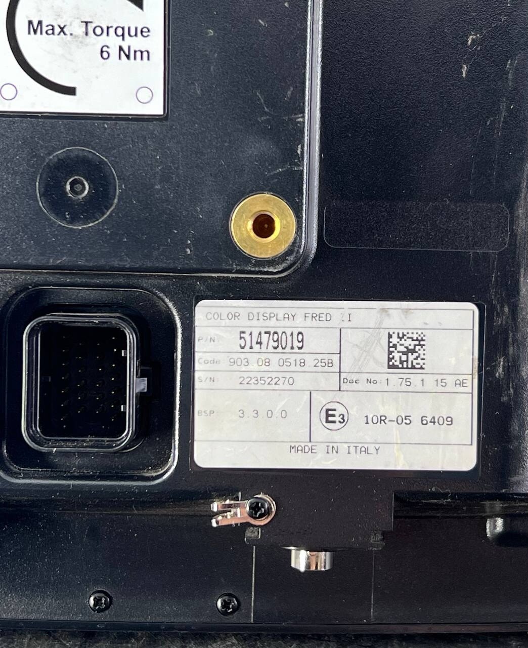 FRED II Case IH AFS PRO 700 color Display Inteliview IV