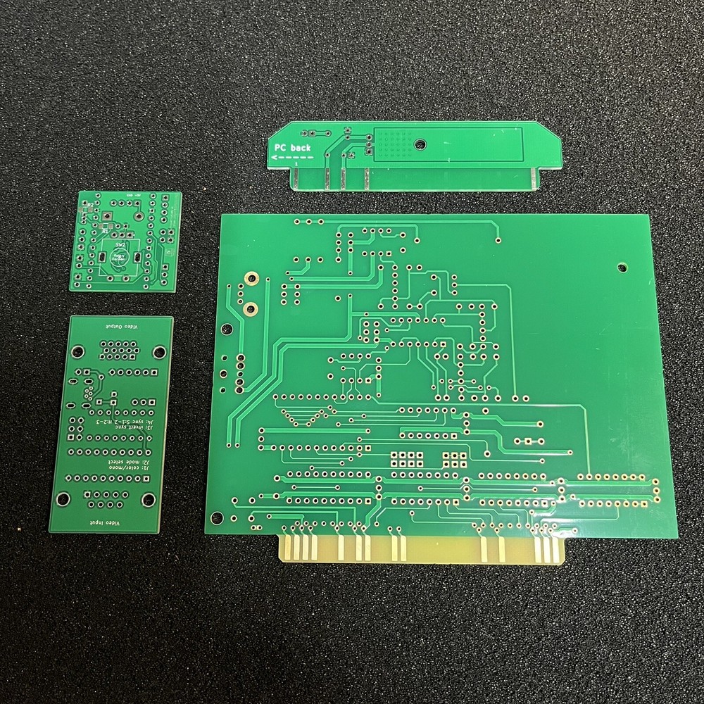 Practice Soldering/Artwork PCB Lot (4 Pieces) Flawed/Outdated PCB’s