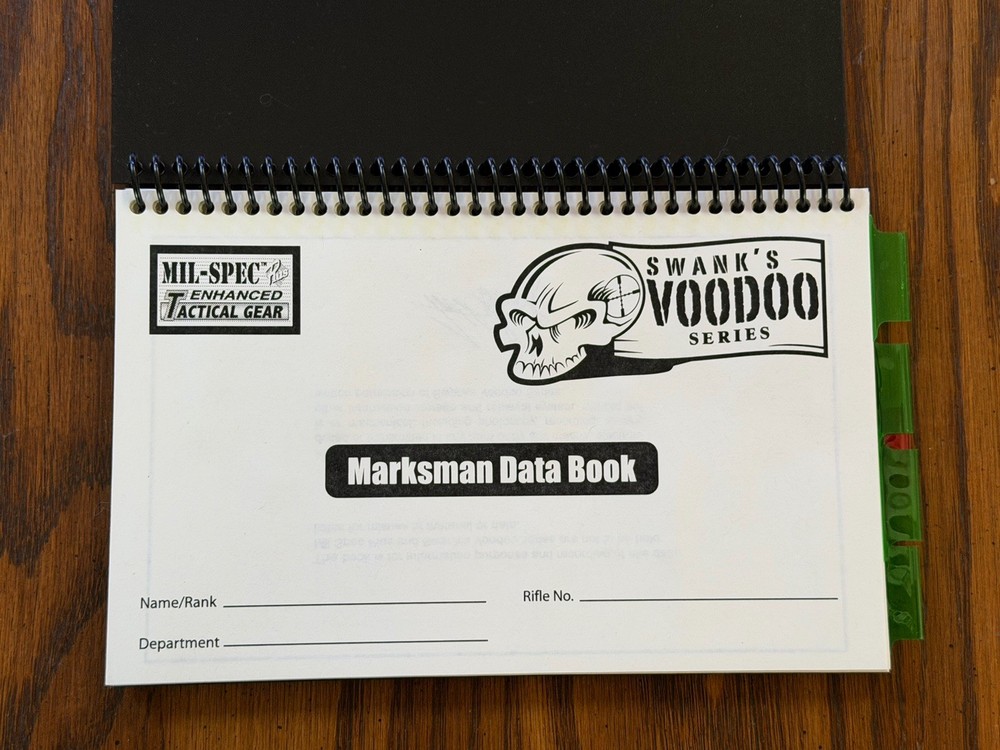 VOODOO TACTICAL Men's Marksman Data Book