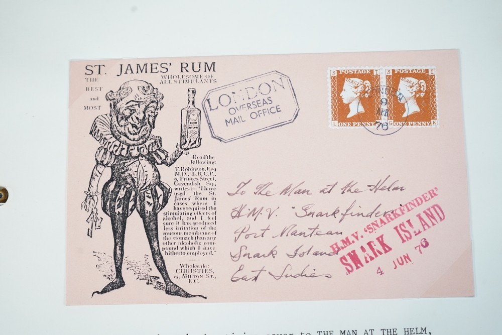 SNARK ISLAND 1980S FANTASY PHILATELY COLLECTION OF CINDERELLAS & COVERS