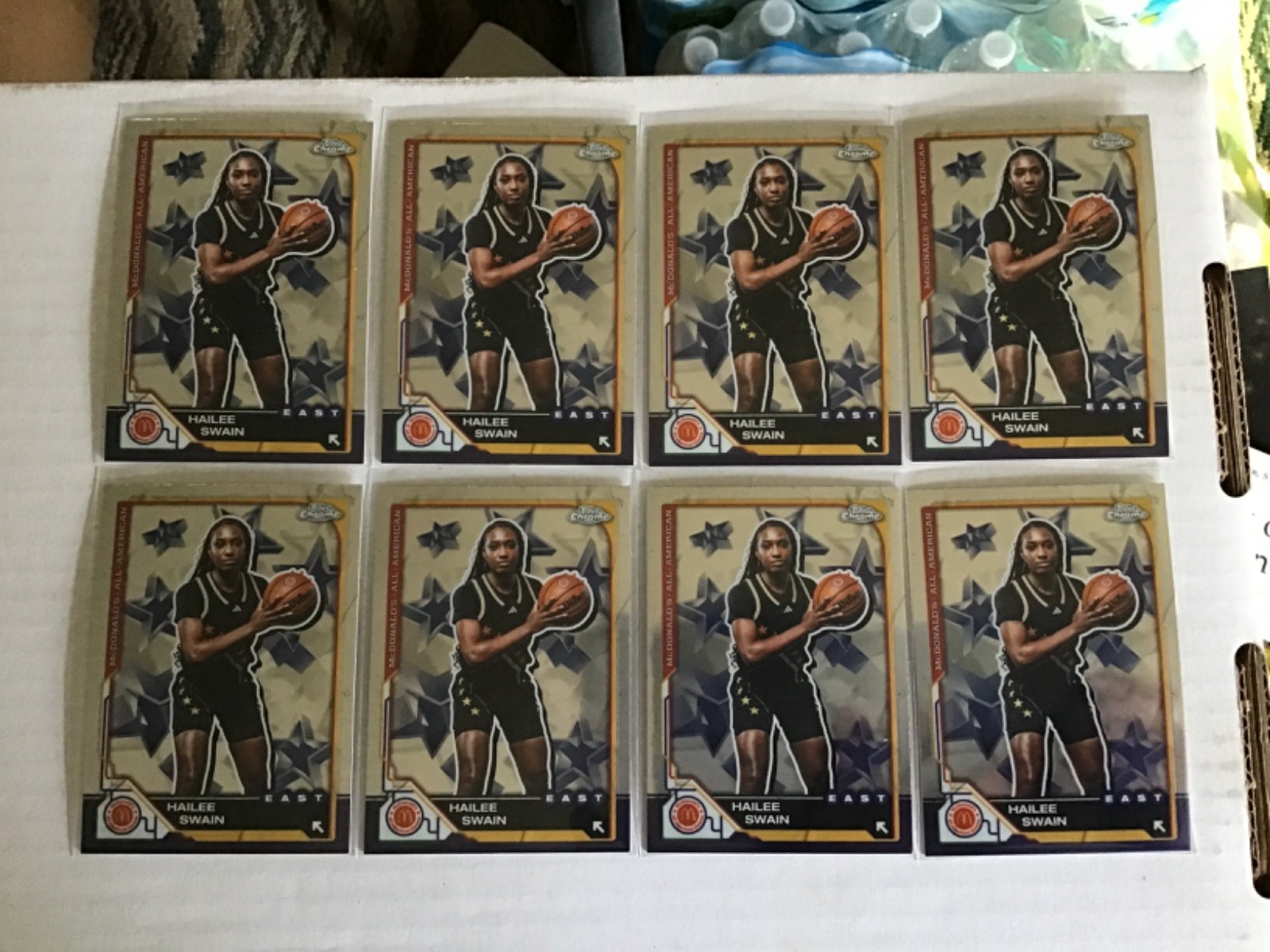 2025 Topps Chrome McDonalds All American Hailee swain #19 lot of 8
