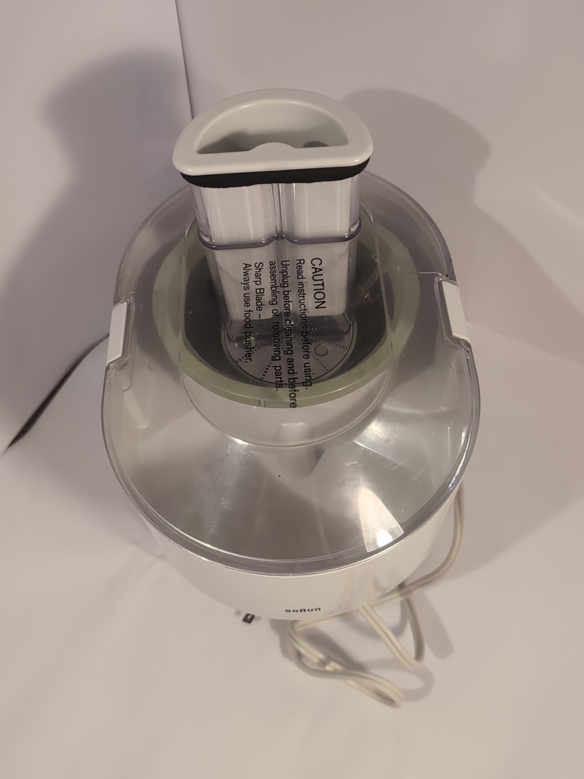 Braun Food Processor Made in Germany With Extras *TESTED