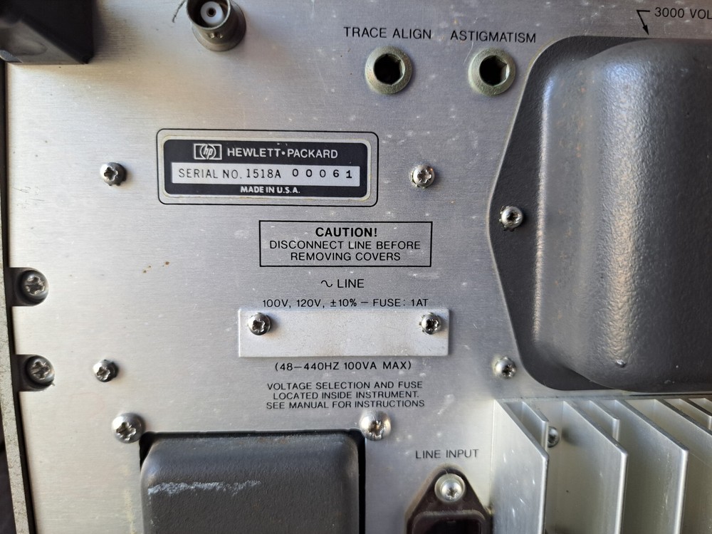 HP 1741A 100MHz Oscilloscope