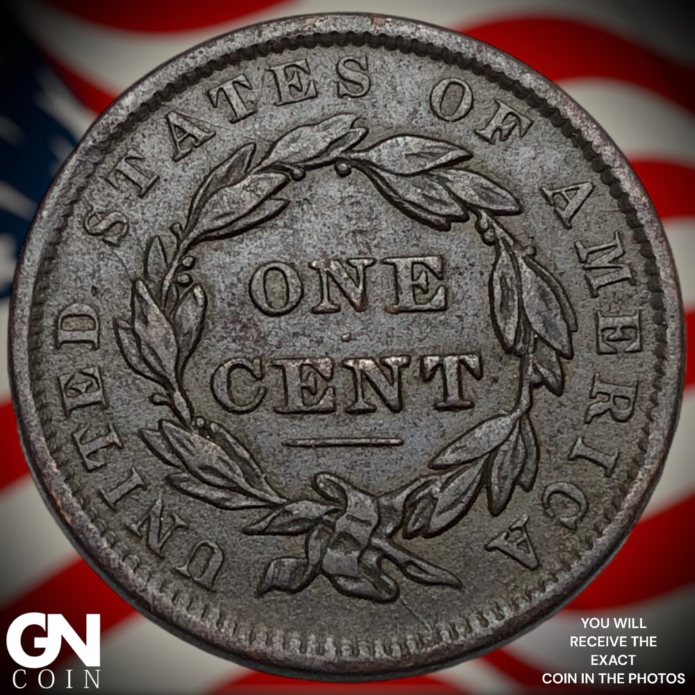 1837 Coronet Head Large Cent M0045