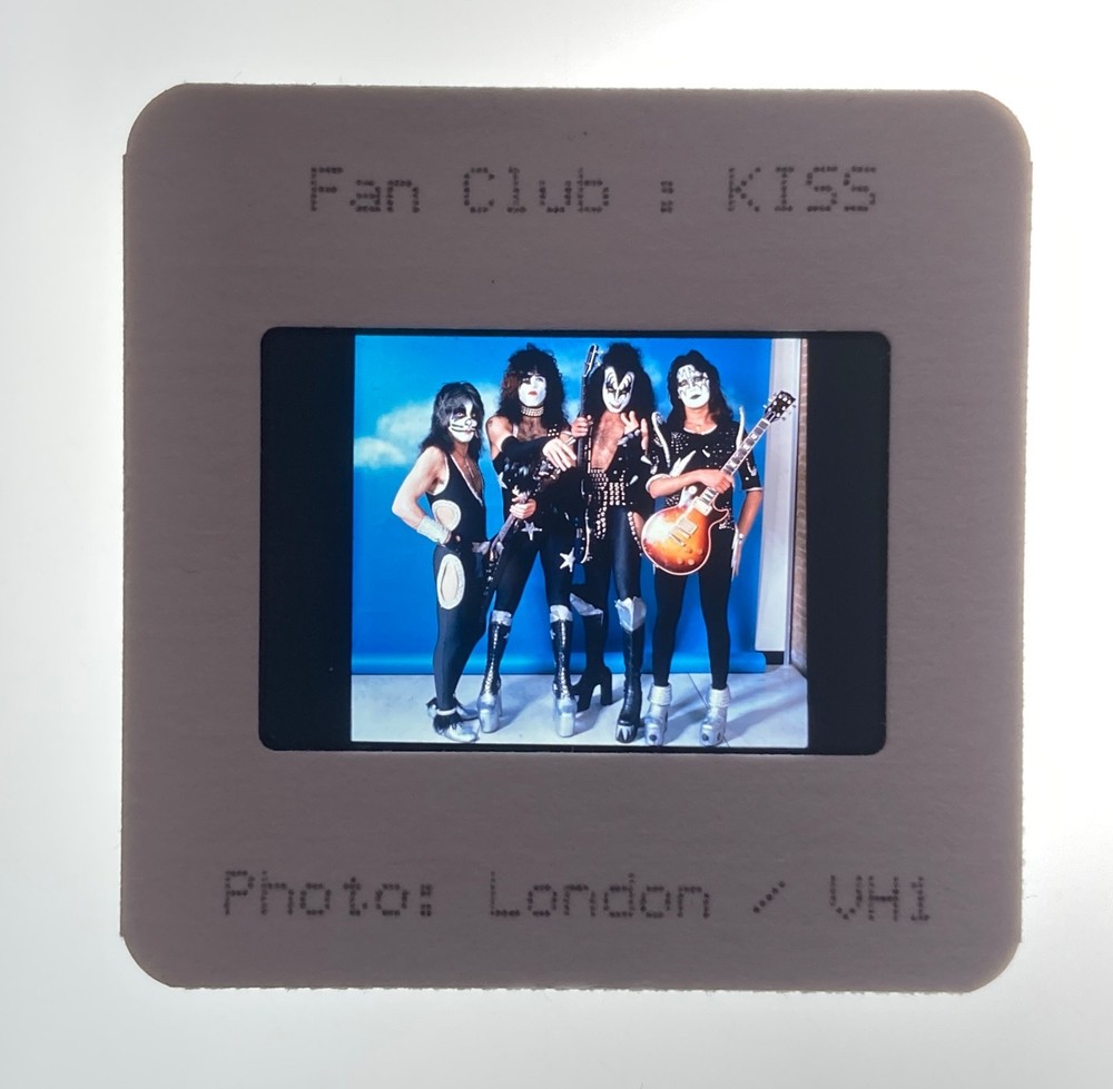 Vintage 2000 VH1 FanClub: Kiss TV Show MTV Promo 35mm Photo Slide Photograph
