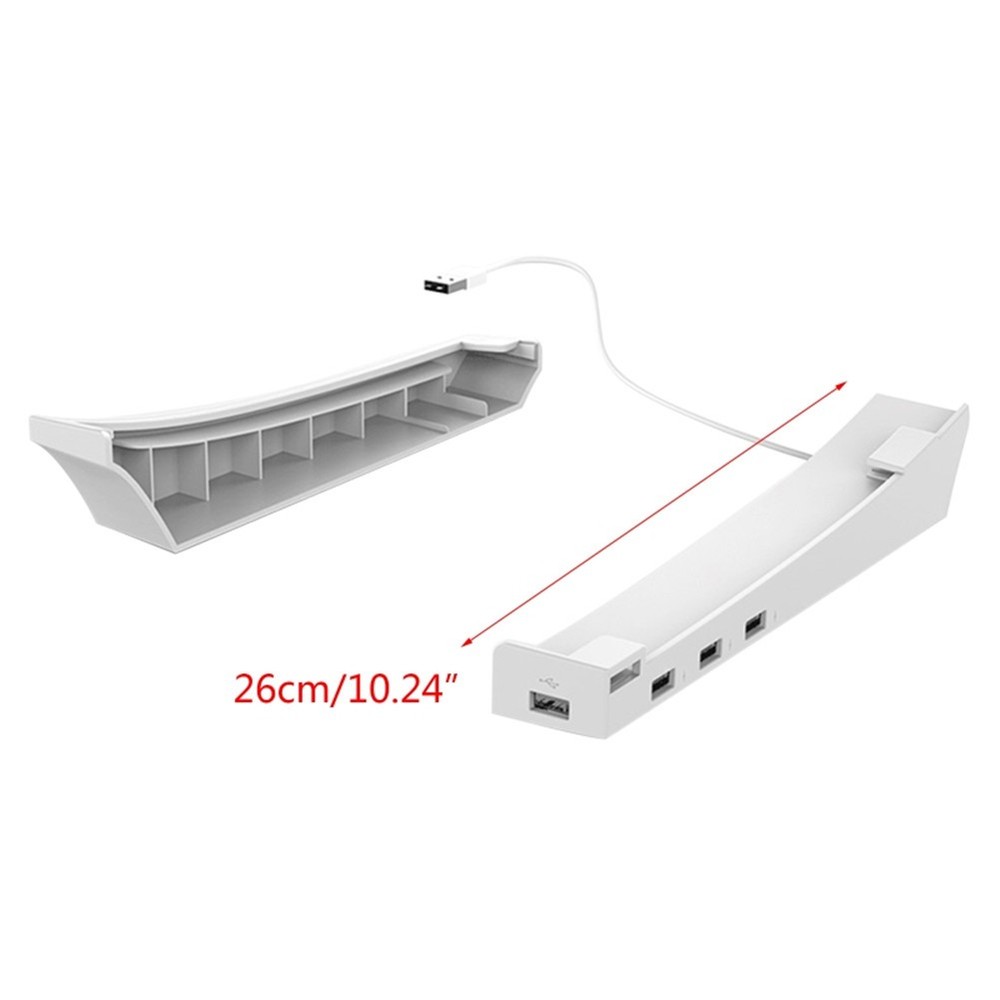 ABS Game Host Rack Storage Horizontal Bracket Stand For PS5 Digital Console