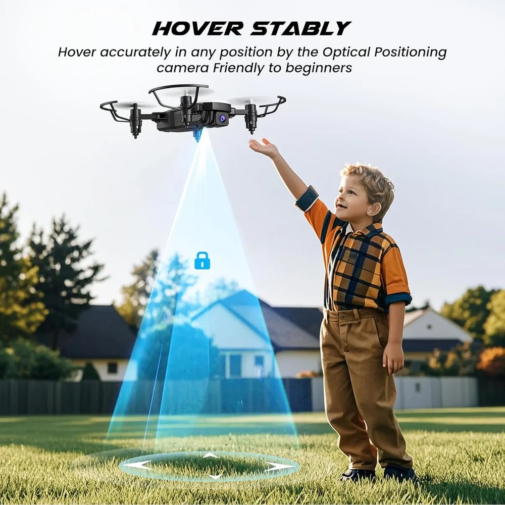 SIMREX X300C Mini Drone w/ 720P HD Camera Complete