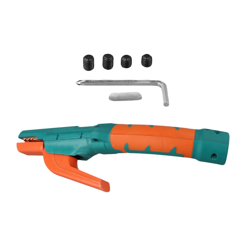 Welding electrode holder 800A with quick connection and secure clamping