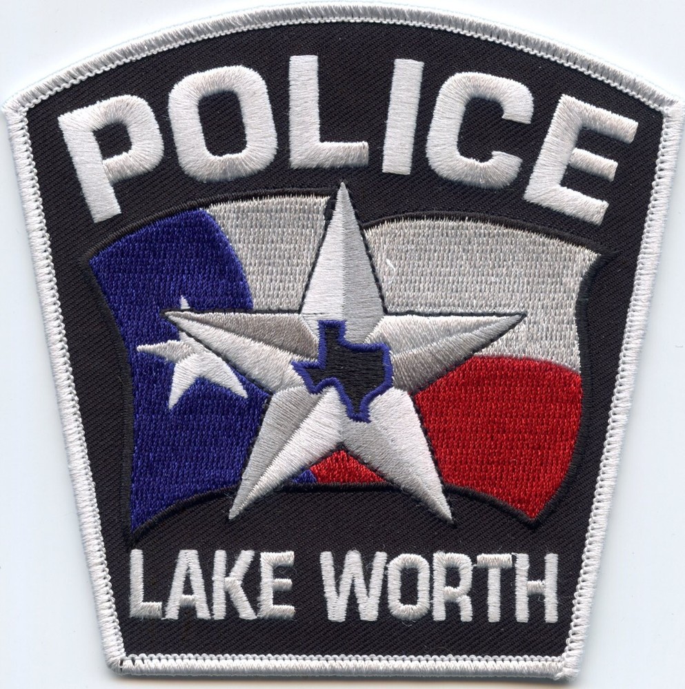 LAKE WORTH TEXAS POLICE PATCH
