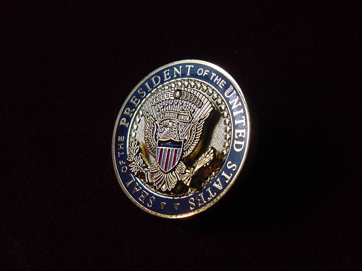 Donald Trump White House Staff Lapel Pin, New, Free Shipping