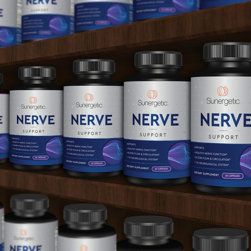 Premium Nerve Support Supplement – 60 Capsules