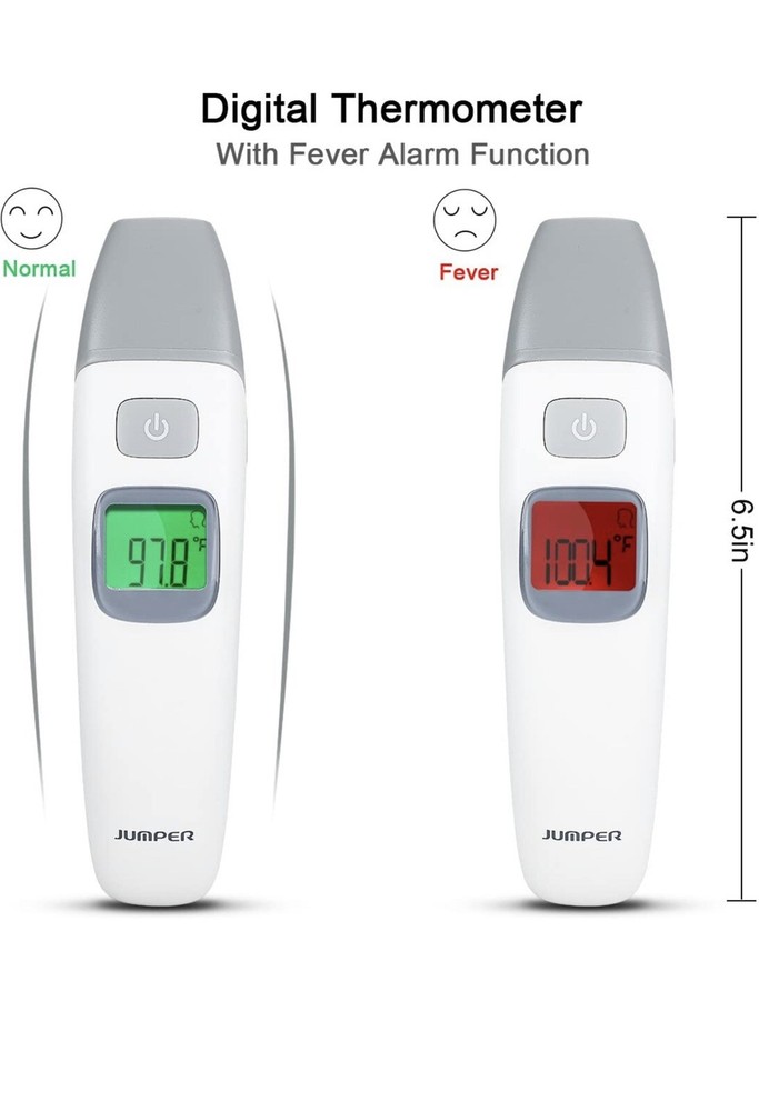 JUMPER JPD-FR408 FOREHEAD & EAR DIGITAL 1 SECOND INFRARED THERMOMETER