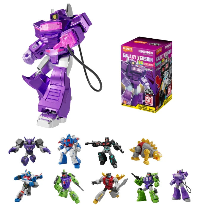 Snarl Dinosaur Mode Blokees Galaxy Version 4 Transformers Model Figure UNBUILT!