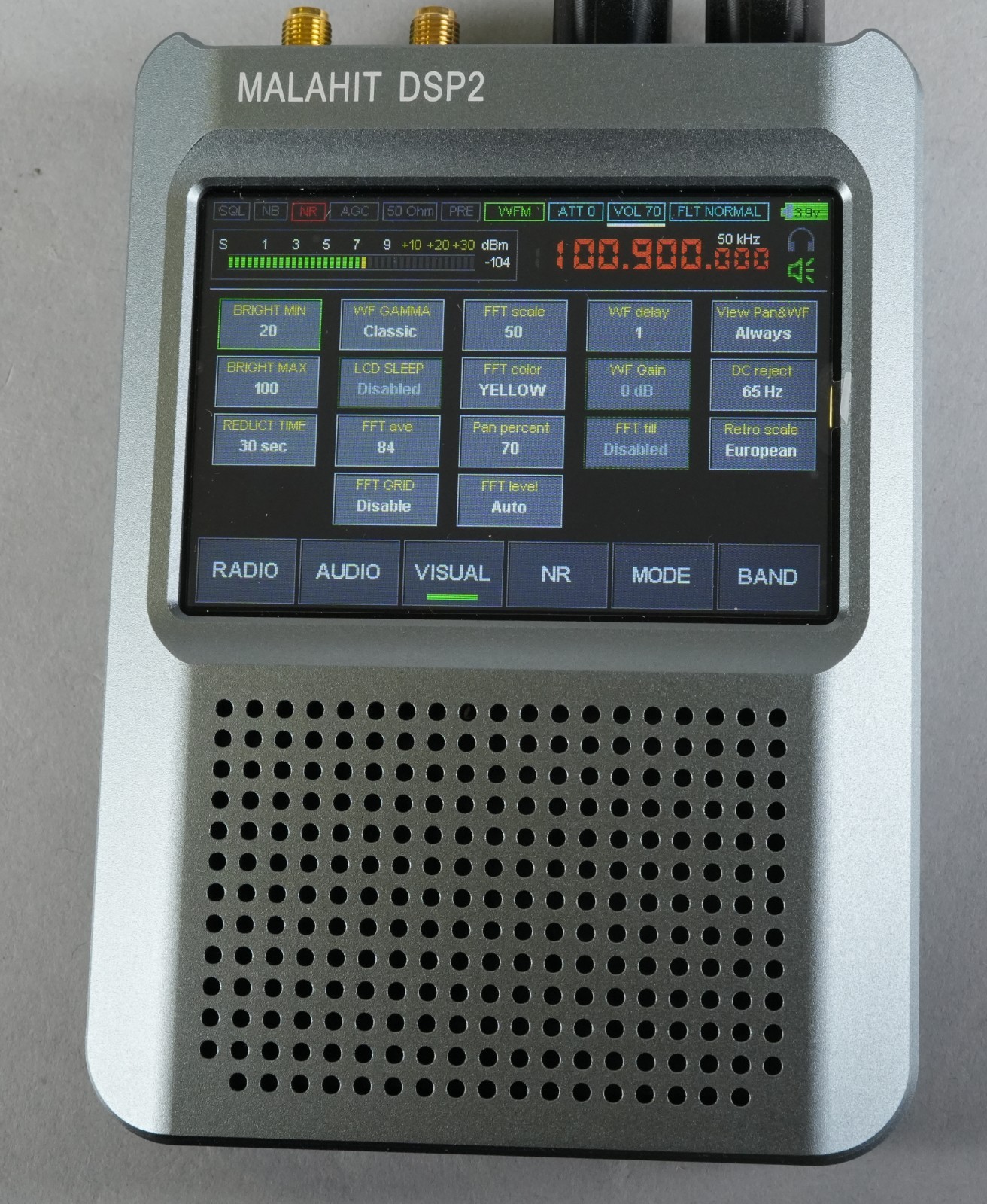 Malahit-DSP2 SDR Malachite Receiver Radio - Lightly Used - w/ Case & Accessories