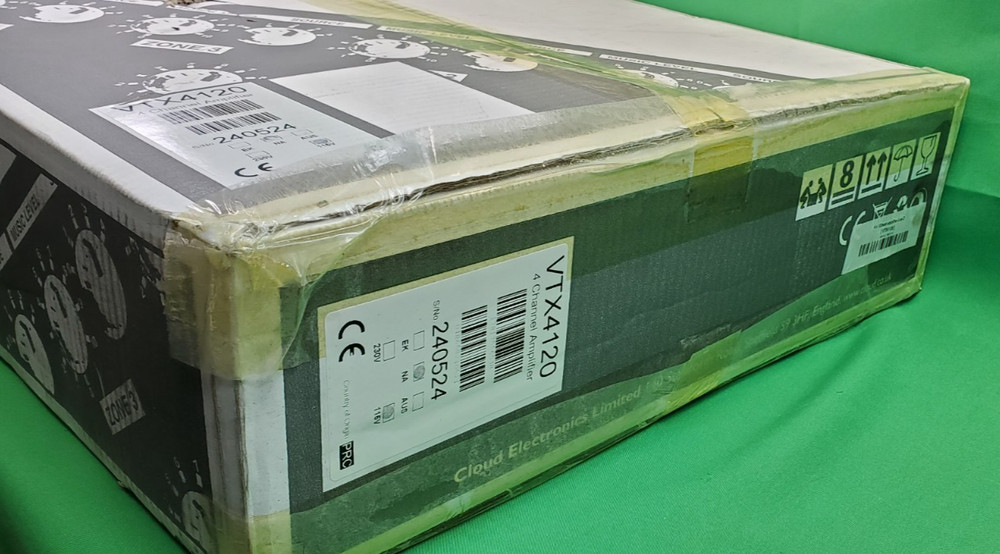 Cloud VTX-4120 4X 120W Multi-Channel Professional Audio Amplifier