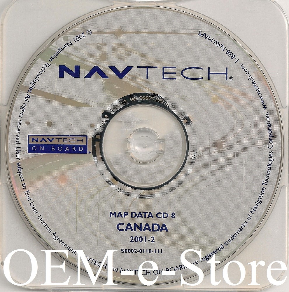2000 2001 2002 2003 Land Range Rover Sport HSE Navigation CD Coverage Canada Map