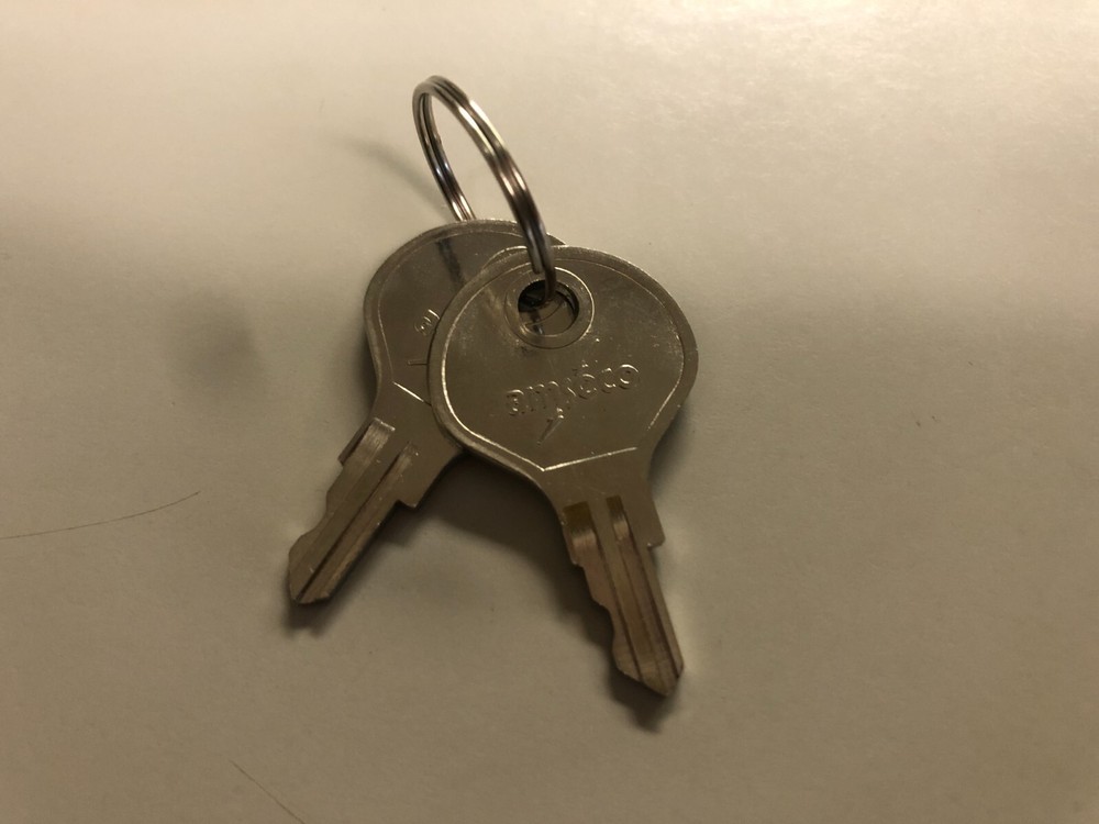 (2) Amseco Keys