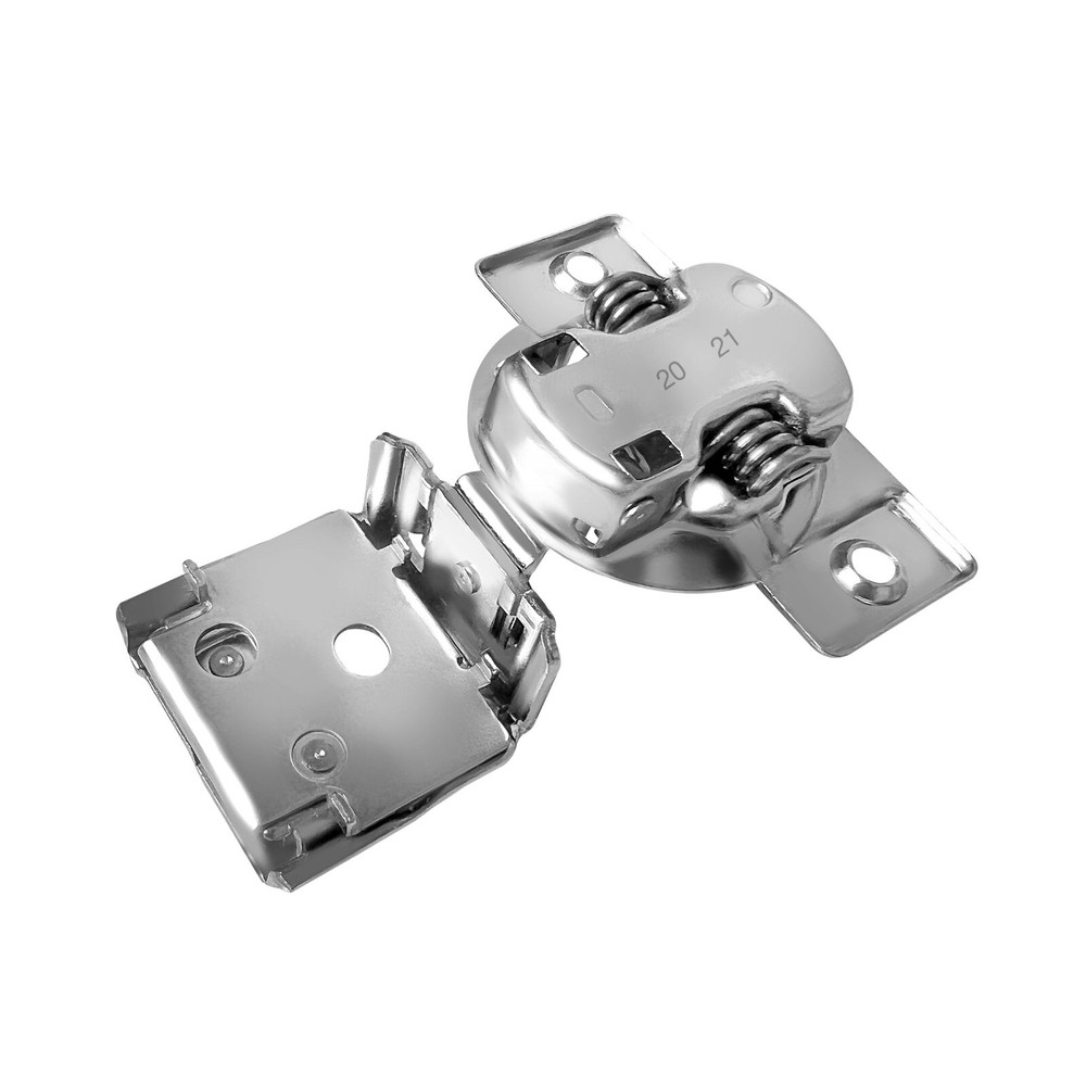 Berta 1-1/2" Overlay Soft Closing Face Frame Cabinet Door Hinges (10 Pack)