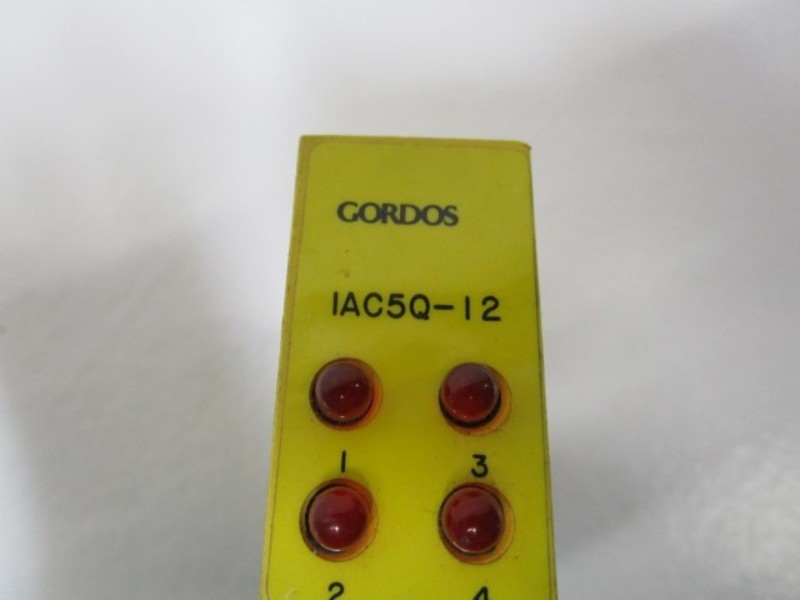 GORDOS INPUT MODULE IAC5Q-12 UNMP