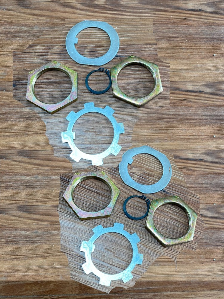 BOTH SIDES Suzuki Samurai 141001-3-KIT Samurai Spindle Hub Nut Kit