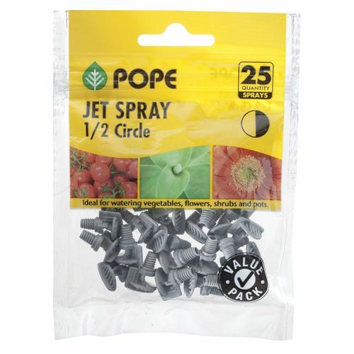 Pope 1 / 2 Circle Poly Micro Jetspray - 25 Pack