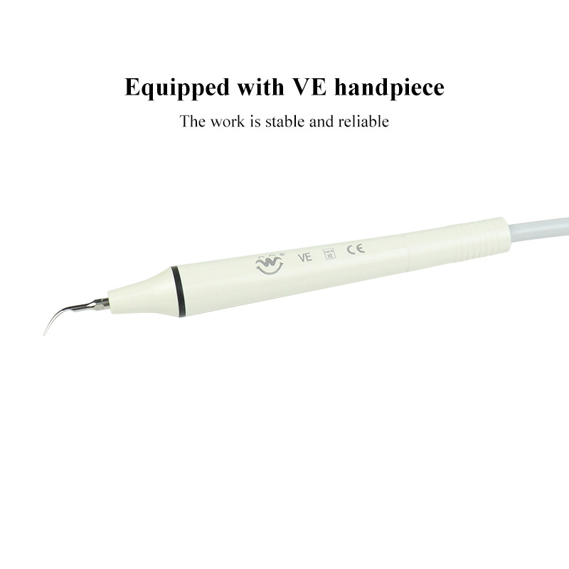 Ultrasonic Dental Piezo Scaler Handpiece 5 Tips Fits EMS Cavitron Woodpecker FDA