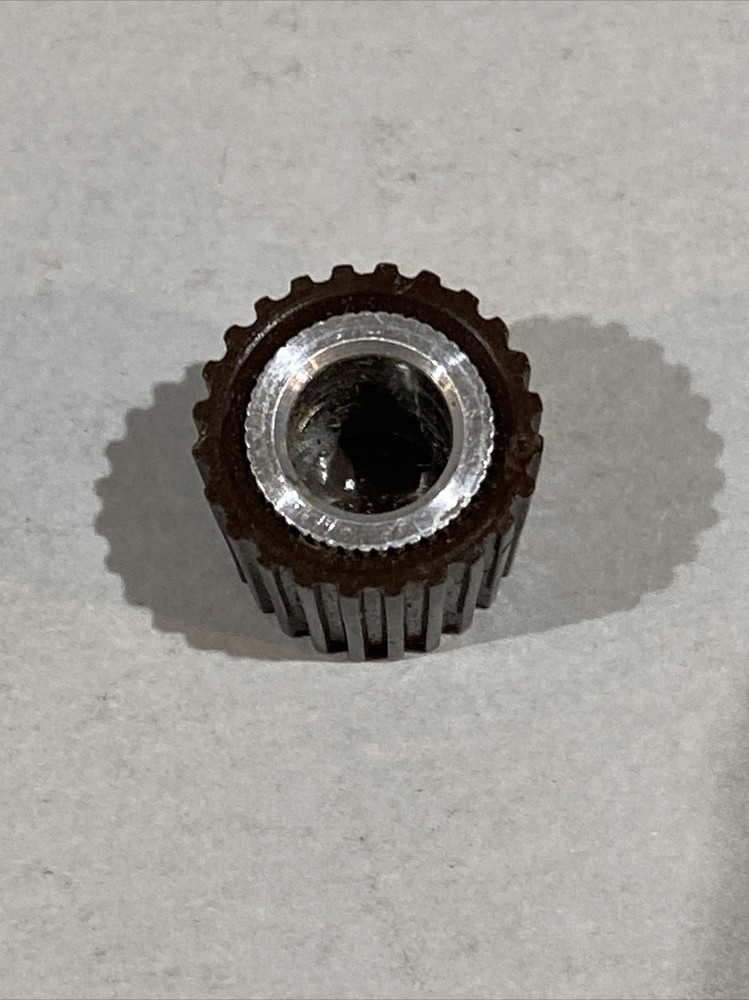 Lowrey Organ Brown Plastic Control Knob With Set Screw NOS
