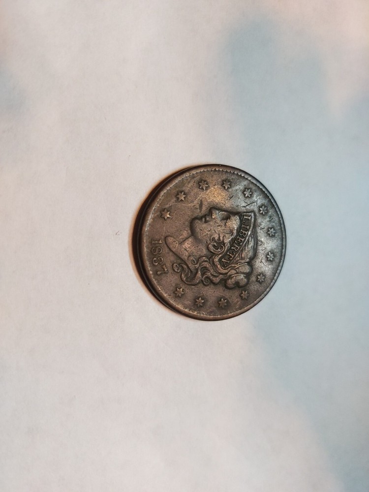 1837 USA 1 Cent