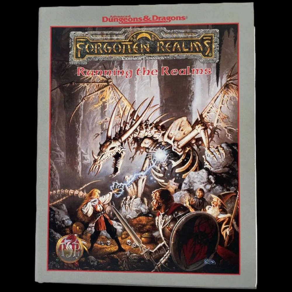 Forgotten Realms Campaign Setting 1085 AD&D 2e (Incomplete Set)