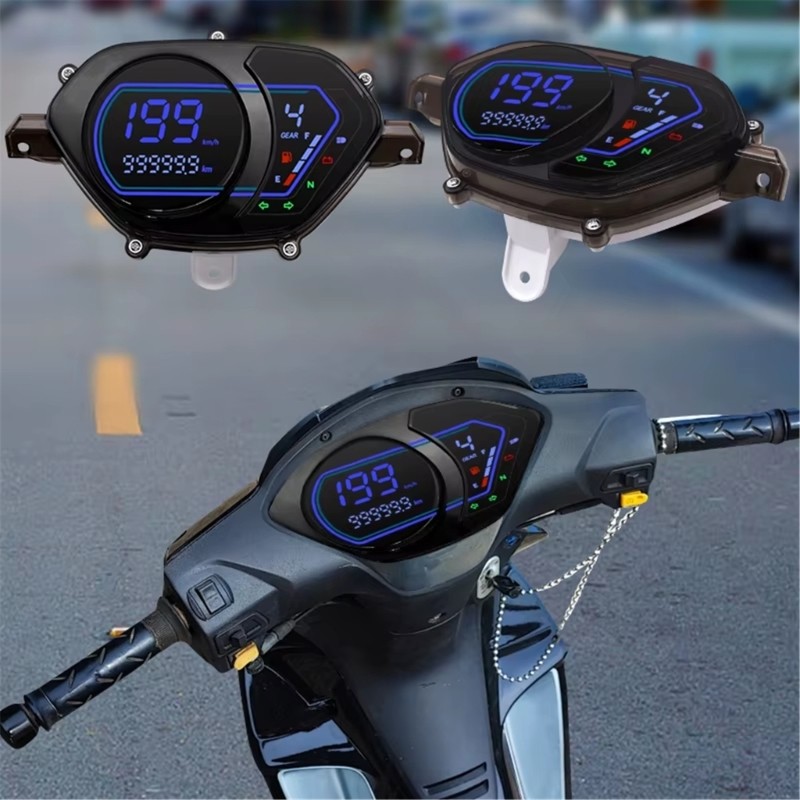 Advanced Motorcycle Meter For SMASH115-FI Real Time Engine And Safety