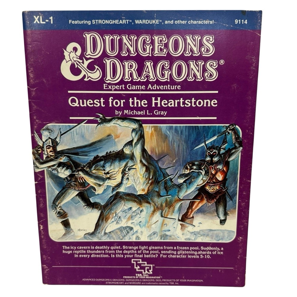 TSR Basic D&D Quest for the Heartstone VG